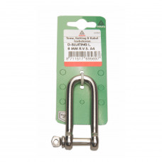 D-SLUITING LANG MODEL RVS A4 5 MM 1ST D-SLUITING LANG MODEL RVS A4 5 MM 1ST