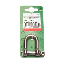 D-SLUITING NORMAAL RVS A4 5 MM 2ST D-SLUITING NORMAAL RVS A4 5 MM 2ST