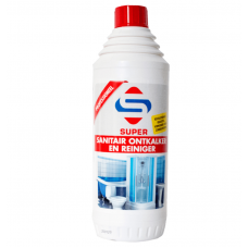 SUPER SANITAIR ONTKALKER EN REINIGER 1 LITER SUPER SANITAIR ONTKALKER EN REINIGER 1 LITER