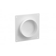 BUISVERBINDER MET MUURPLAAT Ø 125 MM