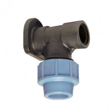 PVC DRUK PP MUURPLAATKOPPELING 20 MM X 1/2"