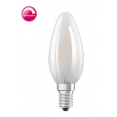 LED LAMP E14 KAARS DIMBAAR MAT 3,4W