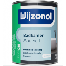 WIJZONOL BADKAMER MUURVERF BASIS WIT 1 LITER