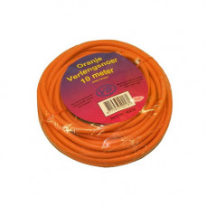 TUINVERLENGSNOER 2 X 1 MM² ORANJE 10 METER