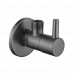 BONFIX HOEKSTOPKRAAN 1/2" X 3/8" ZWART