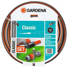 GARDENA CLASSIC 1/2" TUINSLANG 20 METER + AANSLUITARMATUREN