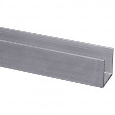 U-PROFIEL ALUMINIUM 25 X 25 X 2000 MM