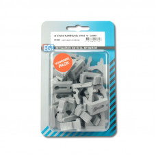 KLEMBEUGEL GRIJS 16 - 22 MM (30 ST)