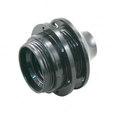 LAMPHOIUDER DRAAD E27 + 1 RING ZWART