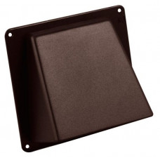 KAPROOSTER MET KLEP Ø 100 - 125 MM / 110 X 55 MM BRUIN