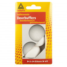 DEURBUFFERS BRUIN ROND Ø 38 MM (2 ST)