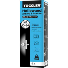 HOLLEWAND ANKER (BLAUW) 10-64 MM M8 (4 ST)