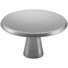 KNOP ALUMINIUM NATUREL ROND ï¿½ 40 MM + M4 BOUT