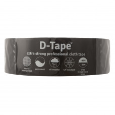 D-TAPE PERMANENT ZWART 50 MM X 50 METER