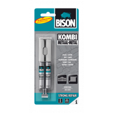 BISON TWEECOMPONENTENLIJM KOMBI METAAL 24 ML