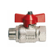 KOGELKRAAN T-HANDVAT 1/2" BINNEN / BUITENDRAAD