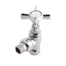 PLIEGER RADIATORKRAAN KRUISKOP HAAKS 1/2"BU CHROOM