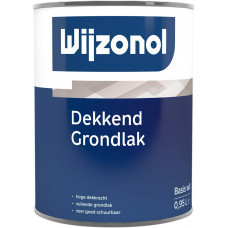 WIJZONOL DEKKEND GRONDLAK ALKYD BASIS WIT 1 LITER