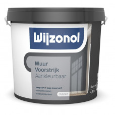 WIJZONOL MUURVOORSTRIJK AANKLEURBAAR (LICHTE KLEUR) 2.5 LITER