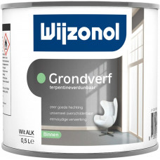 WIJZONOL GRONDVERF ALKYD BASIS WIT 500 ML WIJZONOL GRONDVERF ALKYD BASIS WIT 500 ML