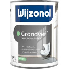WIJZONOL GRONDVERF ALKYD BASIS WIT 1 LITER
