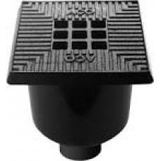 VLOERPUT ACO + GIETIJZER ROOSTER 20 X 20 CM OU75