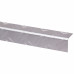 HOEKPROFIEL ALUMINIUM TRAAN 30 X 30 X 2000 MM