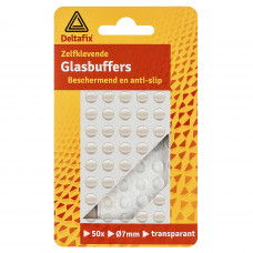 GLASBUFFERS BOL TRANSPARANT 1.3 X Ø 8 MM (50 ST)