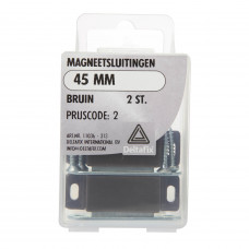 MAGNEETSLUITINGEN BRUIN 45 MM (2 ST)