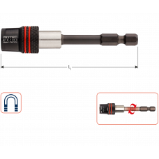 BITHOUDER IMPACT E6.3 MAGNEET QUICK-FIX II SNELSPAN