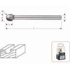 HOUTROTFREES HM SILVER-LINE 6 MM / Ø 9.5 MM