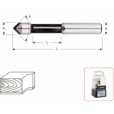 KOPIEERFREES HM SILVER-LINE 8 MM / Ø 8 MM