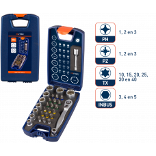 BITSET OPTI 1/4'' INCL. BITADAPTER EN BITS PH-PZ-TX-DOP BITSET OPTI 1/4'' INCL. BITADAPTER EN BITS PH-PZ-TX-DOP