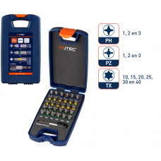 BITSET OPTI 1/4'' INCL. MAGNEET SNELSPAN BITHOUDER EN BITS PH-PZ-TX