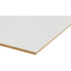 MDF BOARD WIT GEGROND 244 X 122 CM 12 MM