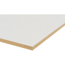 MDF BOARD WIT GEGROND 244 X 122 CM 18 MM