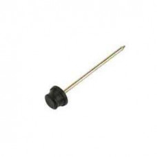NAGELS PVC ZWARTE KAP (100 ST)