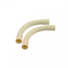 PVC BOCHT 3/4" 19MM CREME (2 ST)