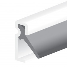 TOCHTPROFIEL INBOUW ALUMINIUM WIT ACRYLB 16 X 6 MM 240 CM