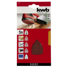 KWB SCHUURDRIEHOEK HOUT & METAAL MOUSE ASSORTIMENT (5 ST)