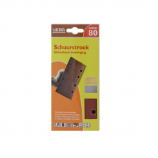 VEBA SCHUURSTROOK 8-GAATS 93 X 185 MM P80 (10 ST)
