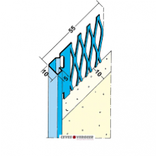 STUCSTOPPROFIEL 1231 10 MM 270 CM