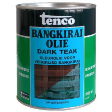 TENCO BANGKIRAI OLIE WATERBASIS DARK TEAK 1 LITER