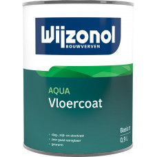 WIJZONOL AQUA VLOERCOAT BASIS TRANSPARANT 1 LITER